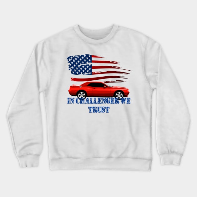 CHALLENGER Crewneck Sweatshirt by HSDESIGNS